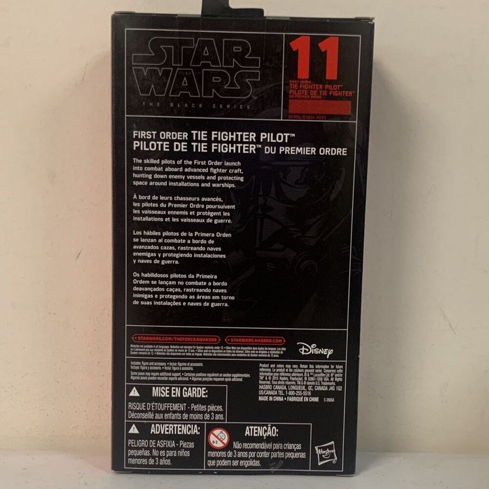 Star Wars The Black Series First Order TIE Fighter Pilot 6” Action Figure - Picture 2 of 6
